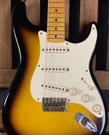 Fender 2020 Custom Shop 57 Stratocaster Journeyman Relic Hardtail Two Color Sunburst